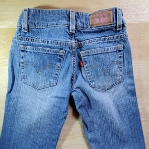 LEVI'S 517 STRETCH FLARE GIRLS JEANS 8REG